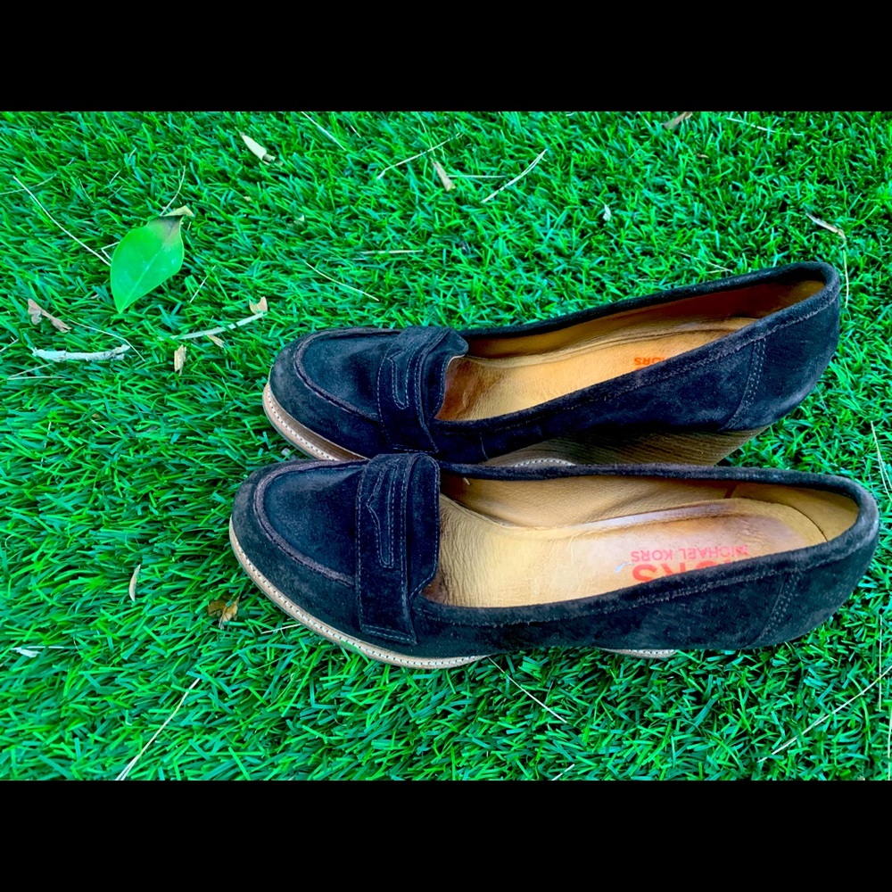Micheal Kora Brown Wedges